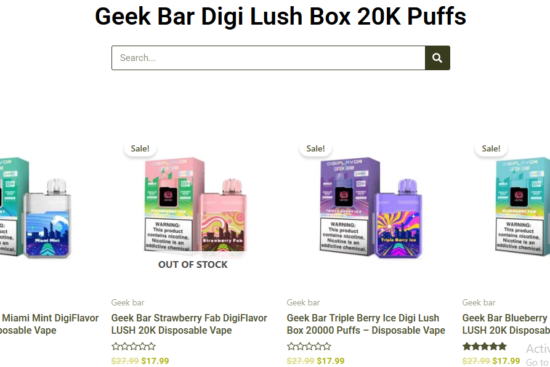 geek bar digiflavor lush​