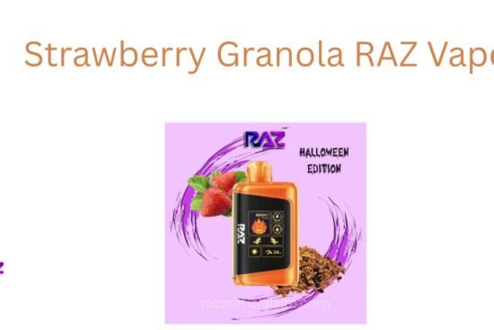 Strawberry Granola RAZ Vape