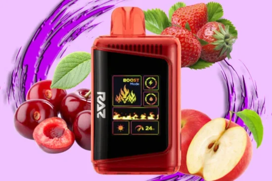 Cherry Strapple Raz Flavor